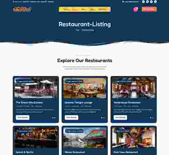 Restaurant-Listing